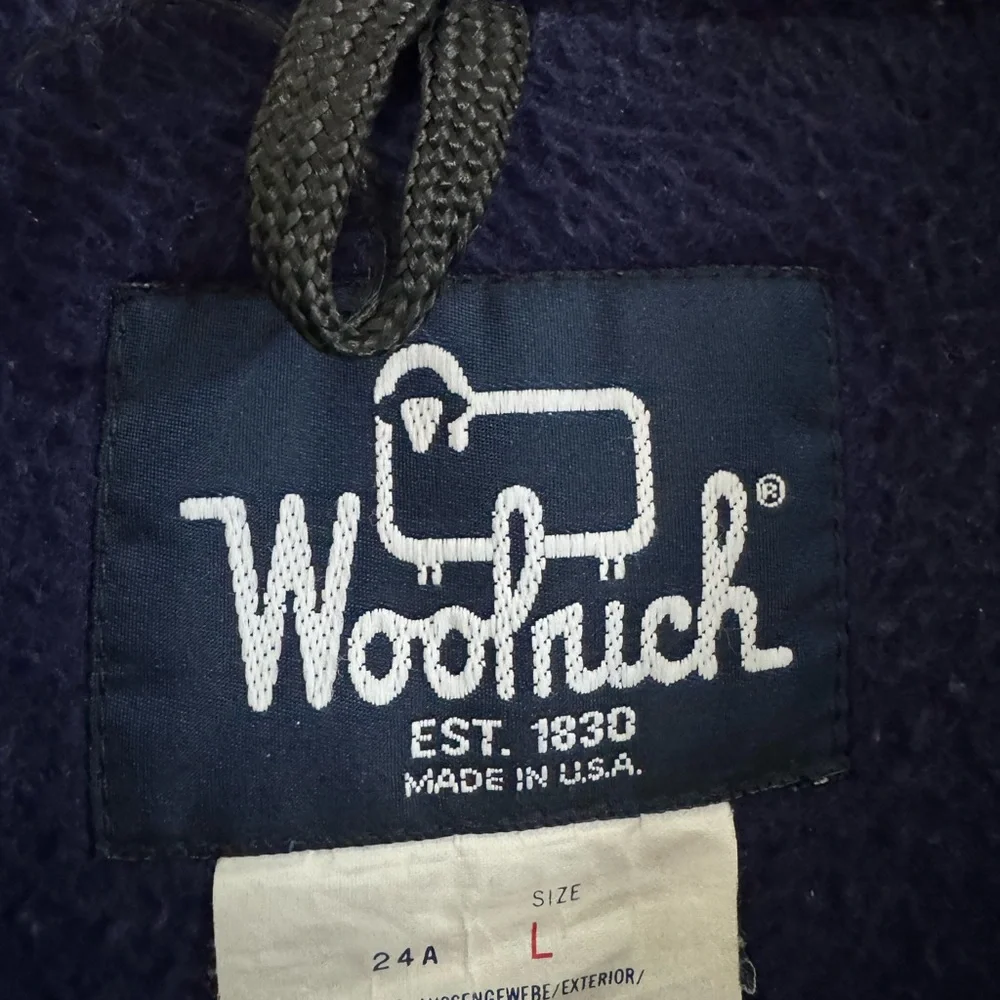 Vintage Woolrich fleece vest men’s size large - Picture 4 of 5